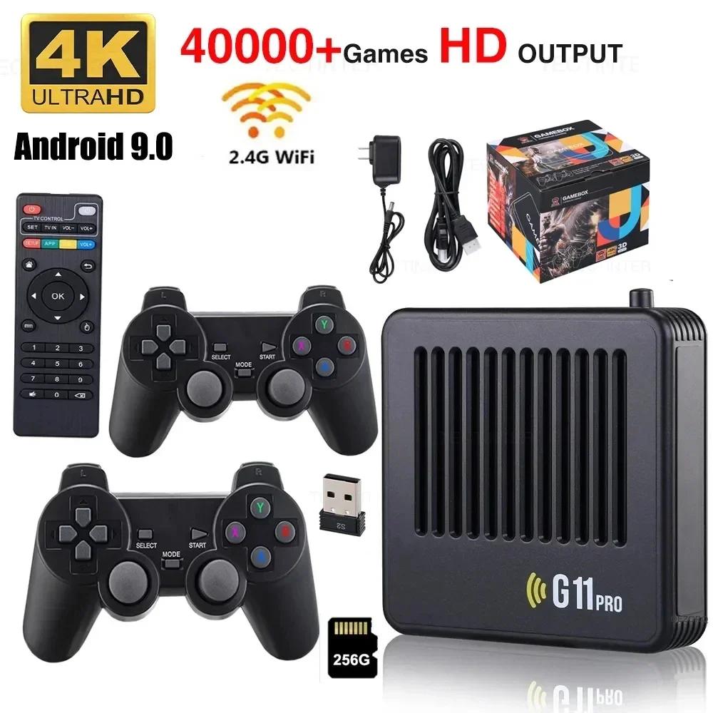 G11   ڽ 4K HD TV  ƽ   ܼ, 128G  40000 + Ʈ  2.4G  е, PS1 GBA FC
